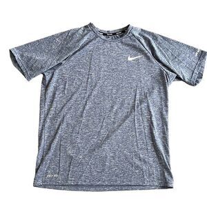 Nike Swim Dri-fit Rash-guard Top Bathing Suit, Men’s M, UPF40 Sun